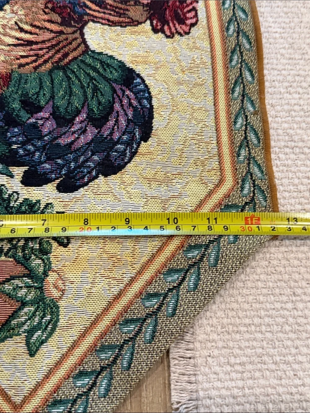 Source Unknown embroidered rooster
